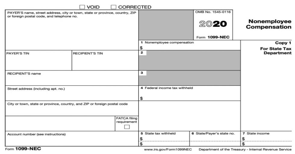 New 1099 NEC Form 2021 | International Accounting & Tax Consultants